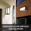 Axyaa Outdoor Wall Sconce E27 Waterproof Aluminum Exterior Wall Light