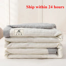 Axyaa Summer Quilt Solid Color Lightweight Single Bedding