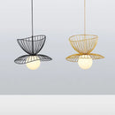 Axyaa Nordic Classic Iron Pendant Chandelier for Kitchen, Dining Table, Bedroom