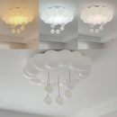 Axyaa Modern Donuts Chandelier Light Remote Control Dimming