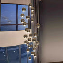 Axyaa Nordic Stair Chandelier, Living & Dining Room Pendant Lights & Ceiling Light, Indoor Lighting