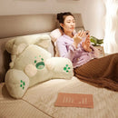 Axyaa Meow Cushion Bedhead Backrest Pillow - Large Bedroom Backrest Cushion