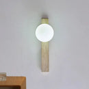 Axyaa Wabi Sabi Limestone Wall Light Sconce for Bedroom Living Room LED Lighting
