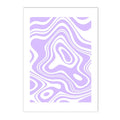 Purple Bear Love Wall Art Canvas Painting by Axyaa- Aesthetic Bedroom Decor
