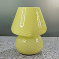 Axyaa Glass Mushroom Table Lamp LED E27/E14 USB Dimmable Night Light