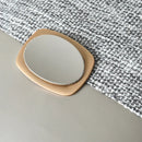 Axyaa Gray Stitching Sofa Pillow with Metal Buckle for Bedroom and Hotel.decor