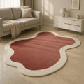 Axyaa Nordic Plush Carpet: Soft & Fluffy Living Room Rug for Modern Home Décor