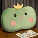 Axyaa Cartoon Nap Pillow - Soft Belly Pillow for Students, Male and Female.