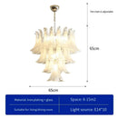 Axyaa Glass Villa Ceiling Pendant Lamp Set for Living Room and Staircase