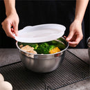 Axyaa Stainless Steel Mixing Bowls with Cover for Kitchen Storage and Mixing