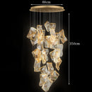Axyaa LED Pendant Light Chandeliers for Modern Home Decor