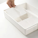 Axyaa Expandable Plastic Drawer Organizer with Partition Board Tray - Scalable Utensils Holder