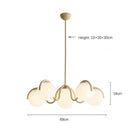 Axyaa Medieval Style Cream Suspension Light: Creative Bedroom & Study Lighting Fixtures