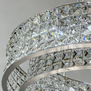 Axyaa Luxury Crystal Ceiling Chandelier for Elegant Indoor Decor