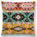 Axyaa Boho Paisley Floral Navajo Geometric Fantasy Pillowcase Suite.