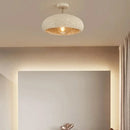 Axyaa LED Ceiling Pendant Light: Elegant Wabi Sabi Chandelier for Home Decor