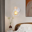 Axyaa Industrial Wood LED Wall Sconce E27 Retro Vintage Lighting Fixture