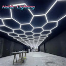 Axyaa Hexagon LED Garage Light for Auto Body Repair Workshop
