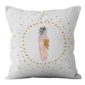 Axyaa Geometric Letters Print Sofa Cushion Cover Home Decor Party Bedding