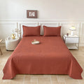 Axyaa Quilted Leaf Bedspread Set, 4-Season Blanket, 230*240 Dimensions