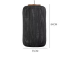 Axyaa Handmade Rattan Pendant Lamp LED Chandelier for Home Decor