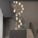 Axyaa Nordic Chandeliers Dining Room Pendant Lights Hanging Lamps Ceiling Fixture