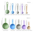Axyaa Colorful Measuring Tools Set for Baking and Cooking