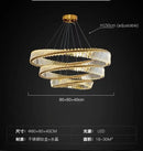 Axyaa Postmodern Crystal Chandelier for Luxurious Living Spaces