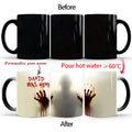 Axyaa Walking Dead Rick Daryl Heat Color Changing Mug