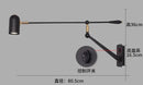 Axyaa Long-arm Wall Sconce for Living Room and Bedroom
