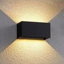 Axyaa Aluminum LED Wall Lamp IP65 Waterproof Outdoor 12W24W Interior Light