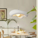 Axyaa Creamy Wabi Sabi G9 LED Pendant Lights - Bar Lustre Droplight for Home Decor.