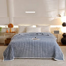 Axyaa Milk Fleece Rabbit Hair Blanket Double-Sided Multi-Function Office Sheet