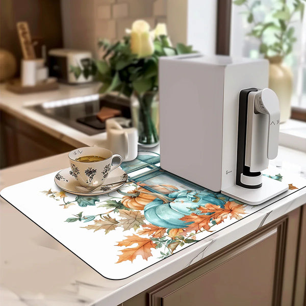 Axyaa Thanksgiving Dish Drying Mat