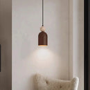 Axyaa Retro Yellow Stone Pendant Headboard for Minimalist Bedroom