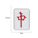 Axyaa LED Mahjong Night Light: Rechargeable Soft Glow, Eye-Friendly Sleep Aid, Creative Design
