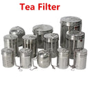 Axya Stainless Steel Tea Strainer: Reusable Mesh Filter for Teapot, Spices, and Herbs