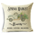 Axyaa Spring Flowers & Plants Pillow Cover Collection - 40/45/50cm