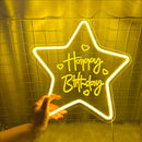 Axyaa Neon Number Light LED Sign for Wedding Decor Anniversary Birthday