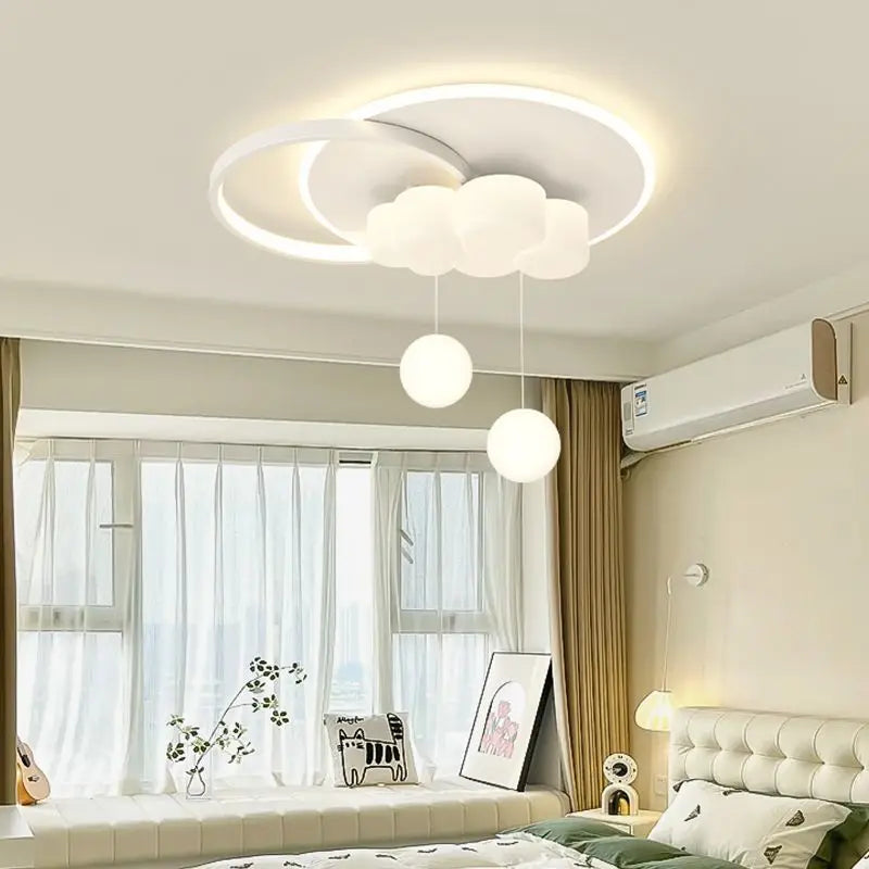 Axyaa Cloud Chandelier Light for Minimalist Bedroom & Living Room Decor