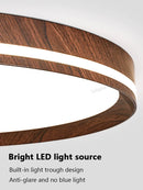 Axyaa Ultra-Thin Full Spectrum Ceiling Lamp for Living Room, Bedroom, Study & Restaurant