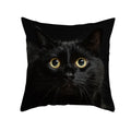 Axyaa Black Cat Pillowcases - Cute Kitty Design for Animal Lovers
