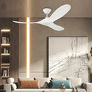 Axyaa Industrial Vintage Ceiling Fan with Remote Control - Retro Wood Blower