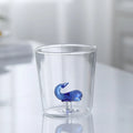Axyaa 3D Christmas Theme Glass Mug Cup - 300ml - Creative Gift for Girls, Kids, Lovers