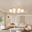 Axyaa Cream Girlish Heart LED Ceiling Pendant Lamp for Bedroom, Living Room, Dining Room