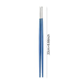 Axyaa Stainless Steel Japanese Chopsticks Pair - Multicolor Metal Sticks for Festivals & Parties.