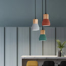 Axyaa Modern LED Pendant Lamp, 6 Colors, 4W, for Bedroom, Living Room, Balcony