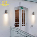 Axyaa Cast Aluminum Horseshoe Wall Lamp LED E27 Industrial Vintage Medieval Wall Mounted