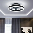 Axyaa Intelligent Remote Control LED Ceiling Fan Light for Living Room & Bedroom
