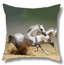 Fine Horse Print Cushion Cover for Home Decor by Axyaa